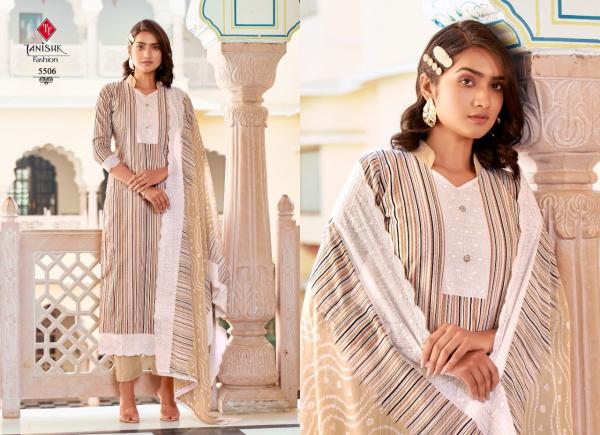 Tanishk Firdous Fancy Cotton Designer Dress Material Collection